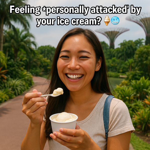 Teeth feel pain or sensitive after eating ice-cream